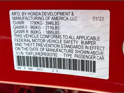 2023 Honda Civic Sport