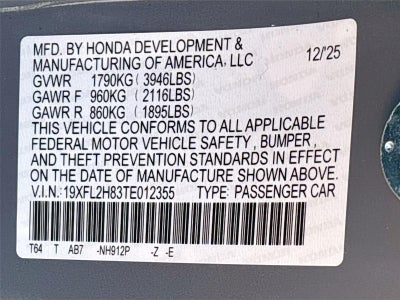 2026 Honda Civic Sport