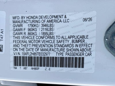 2026 Honda Civic Sport