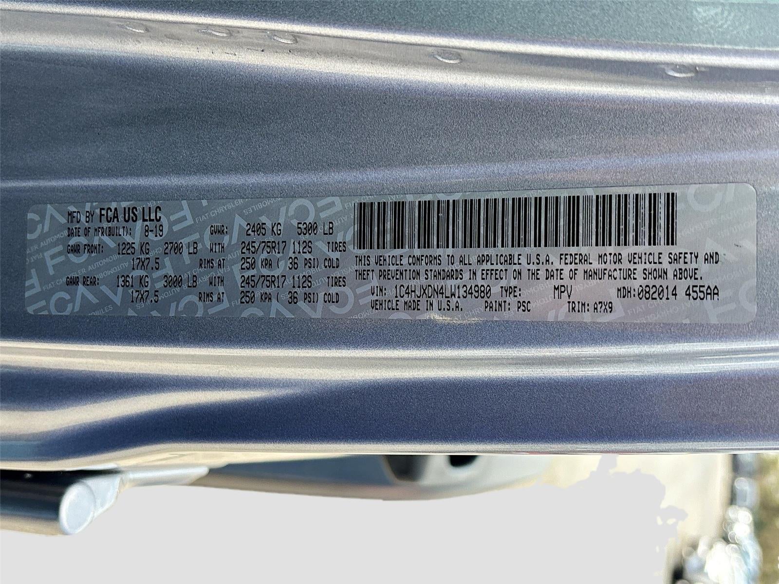 2020 Jeep Wrangler Unlimited Sport S