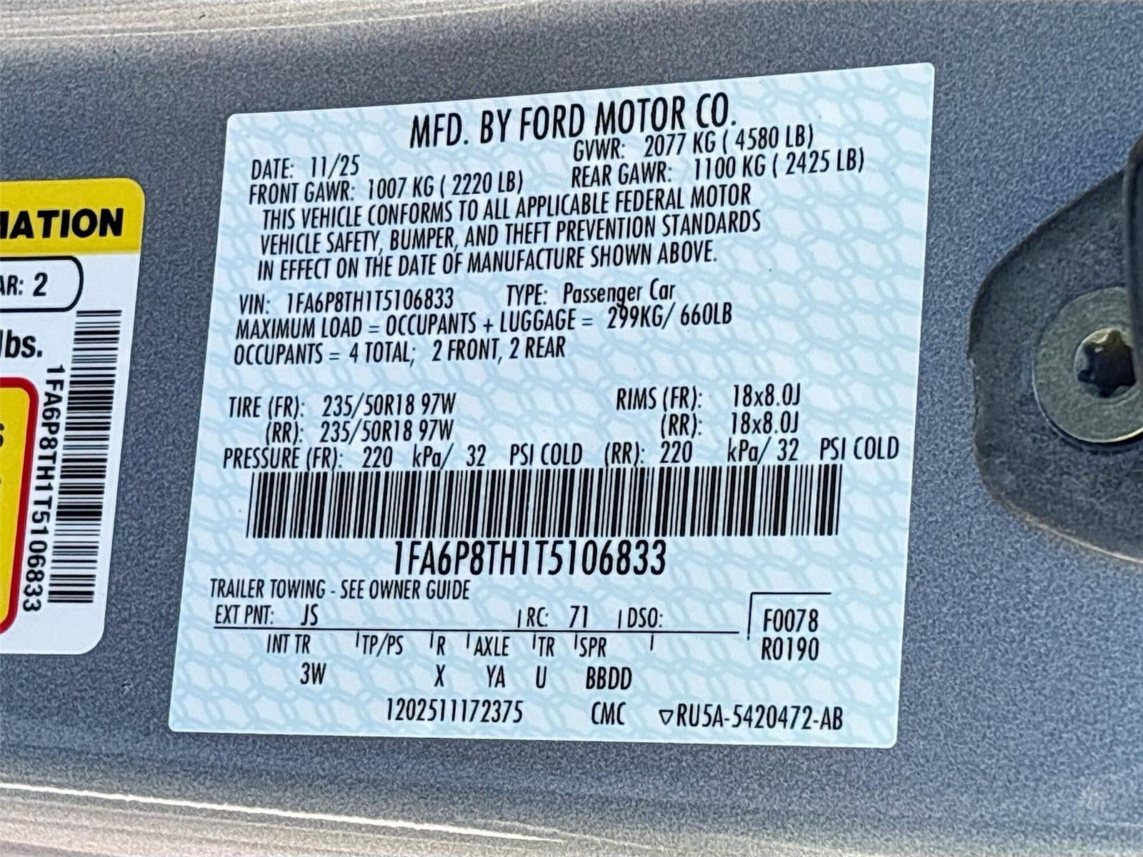 2026 Ford Mustang EcoBoost Premium