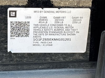 2021 Chevrolet Bolt EV Premier