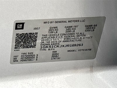 2018 GMC Yukon Denali