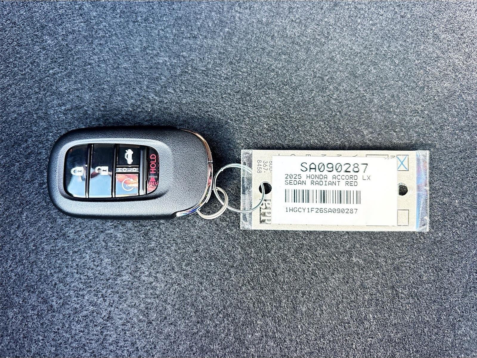 2025 Honda Accord Sedan LX