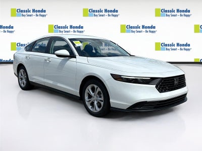 2025 Honda Accord Sedan LX