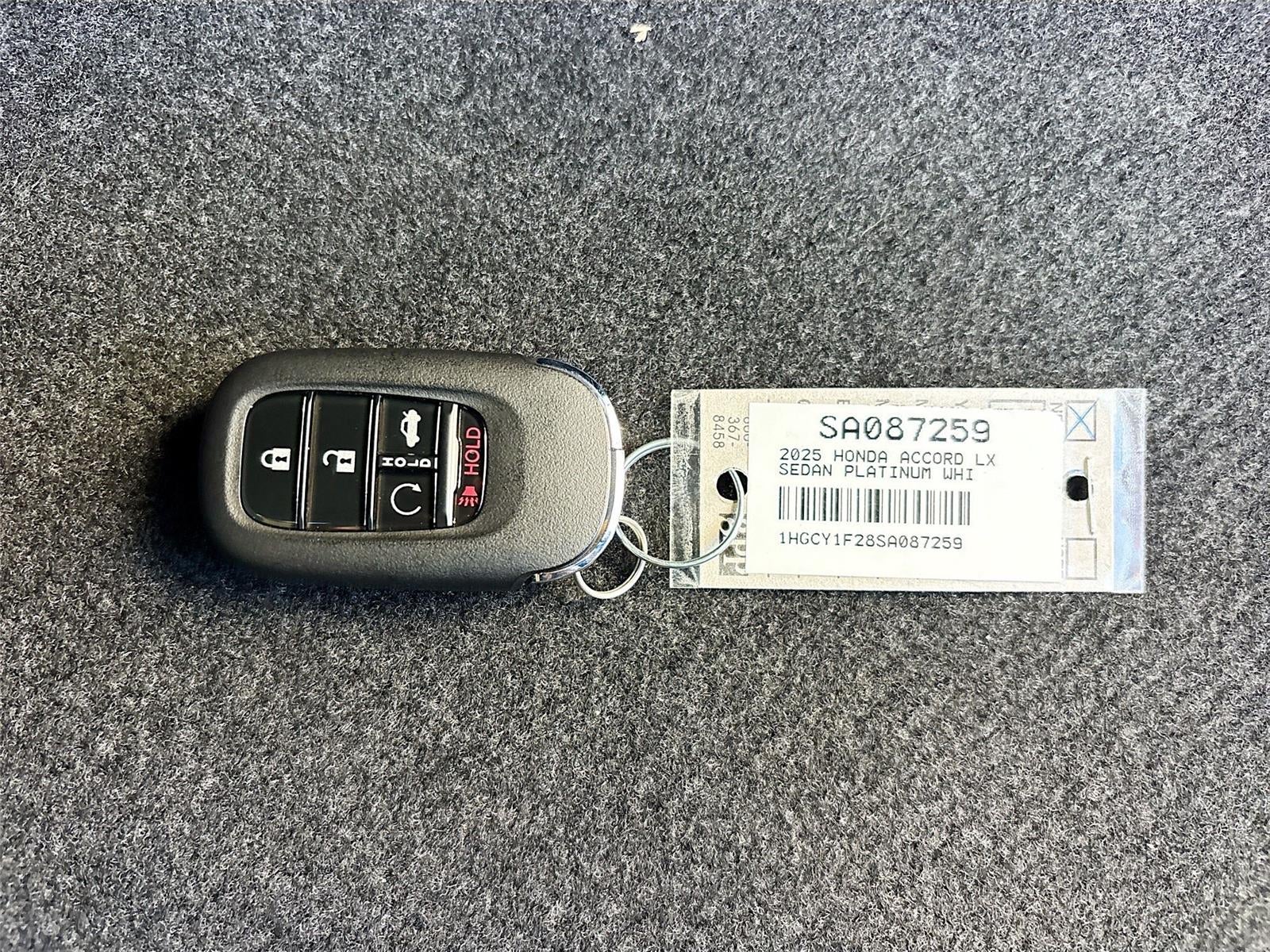 2025 Honda Accord Sedan LX