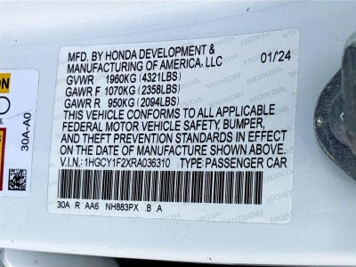2024 Honda Accord Sedan LX