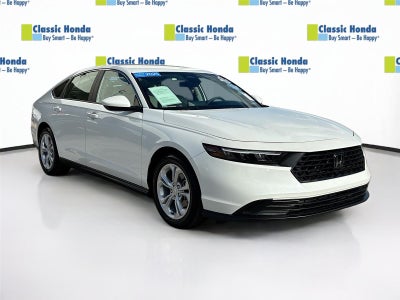 2025 Honda Accord Sedan LX