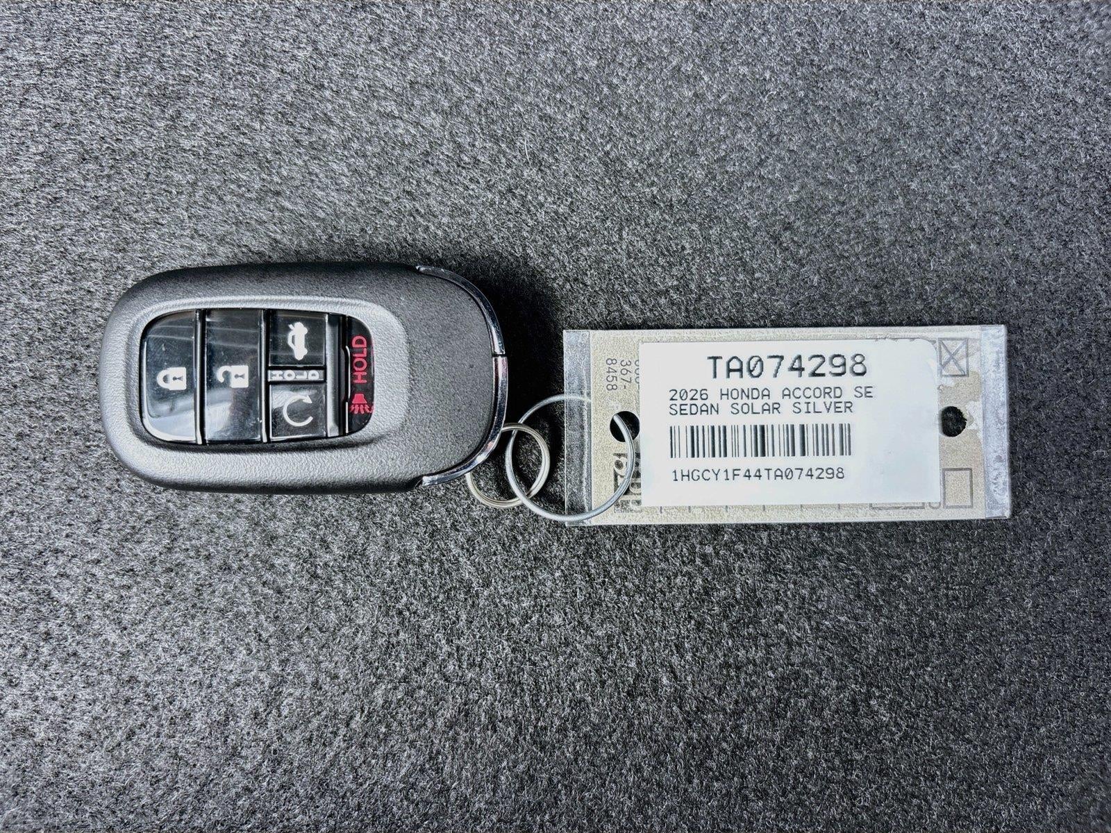 2026 Honda Accord Sedan SE