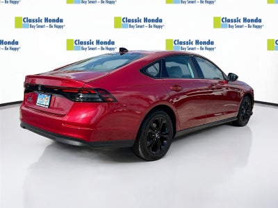 2025 Honda Accord Sedan SE