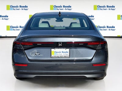 2025 Honda Accord Sedan SE