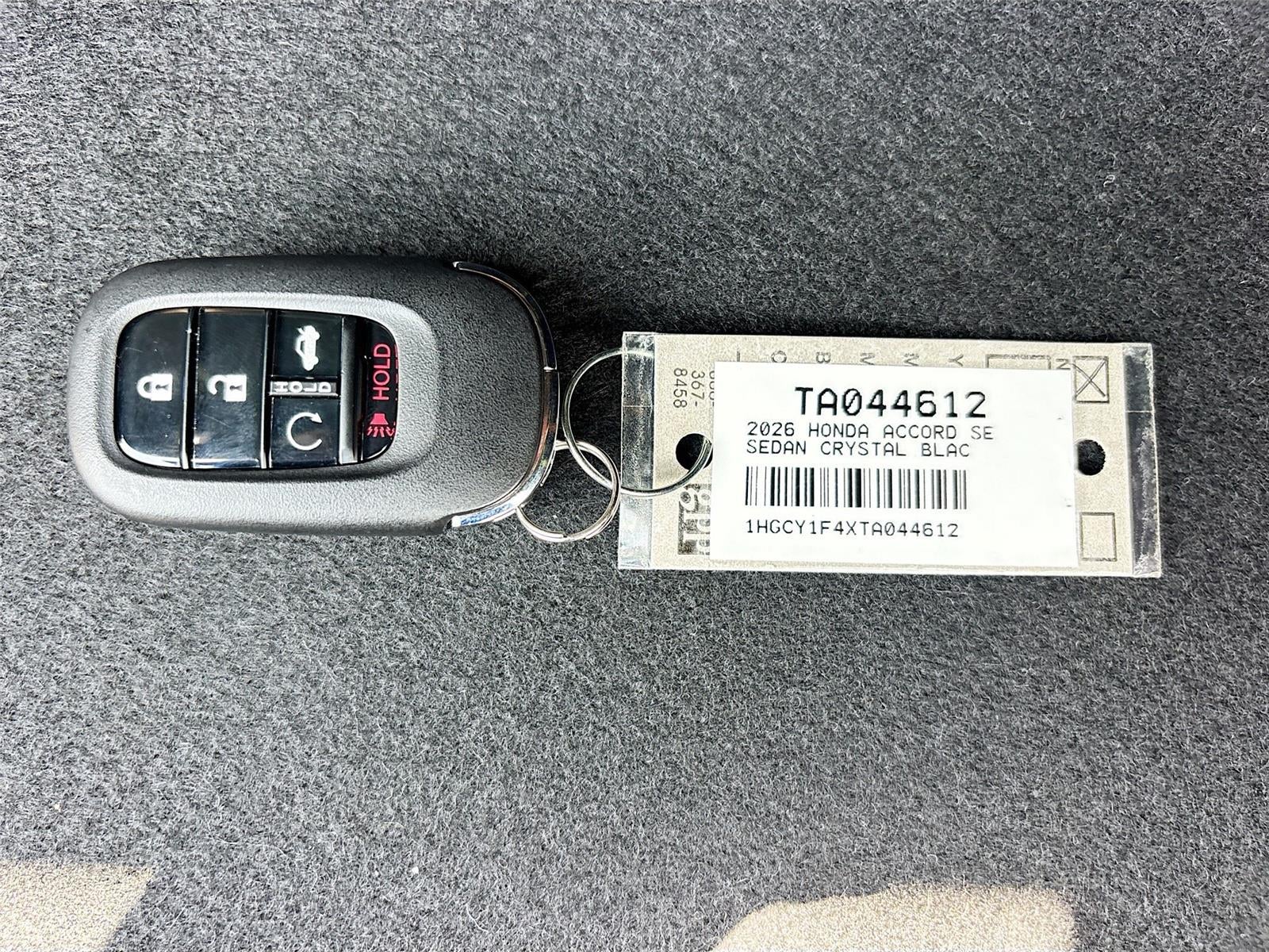 2026 Honda Accord Sedan SE