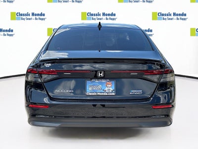 2024 Honda Accord Hybrid Sport