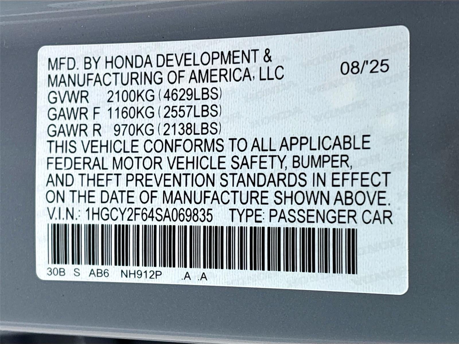 2025 Honda Accord Hybrid EX-L