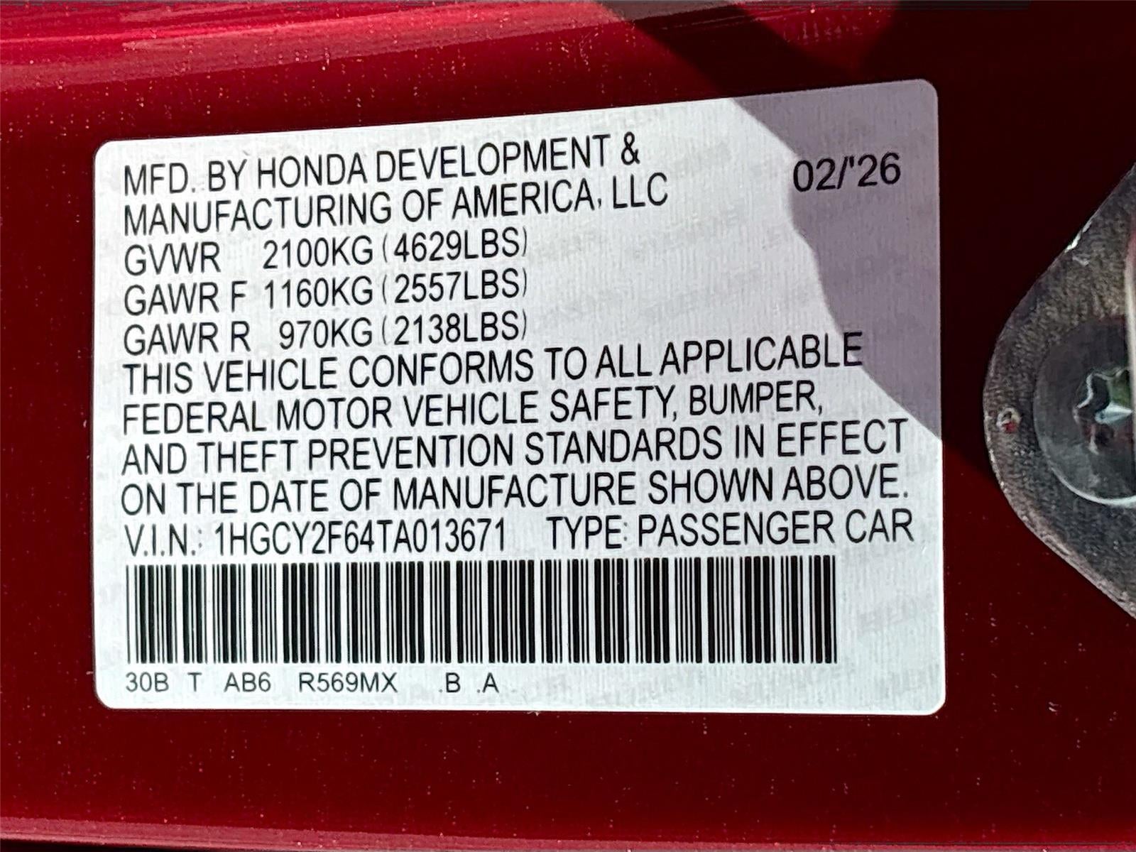 2026 Honda Accord Hybrid EX-L