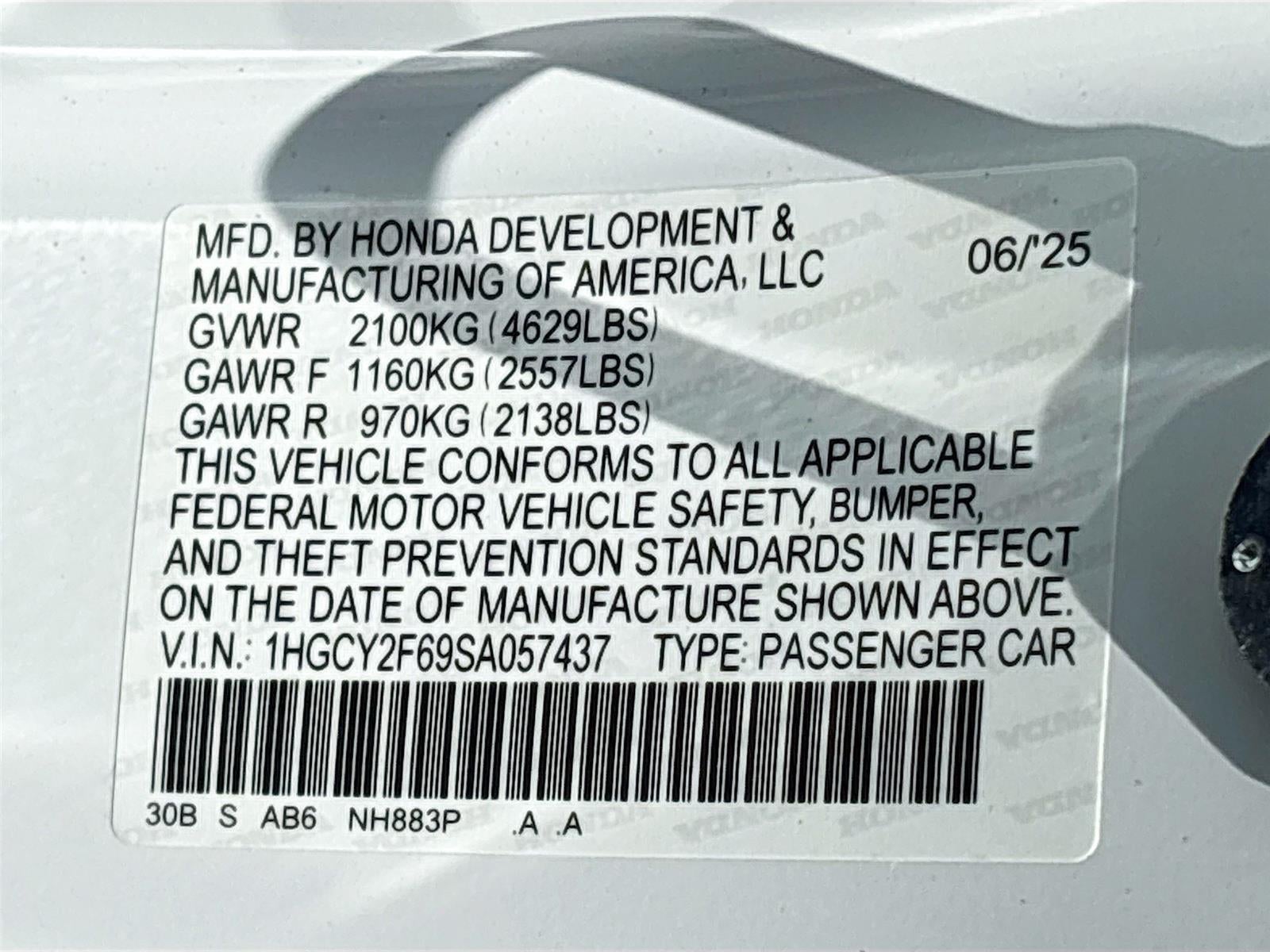 2025 Honda Accord Hybrid EX-L