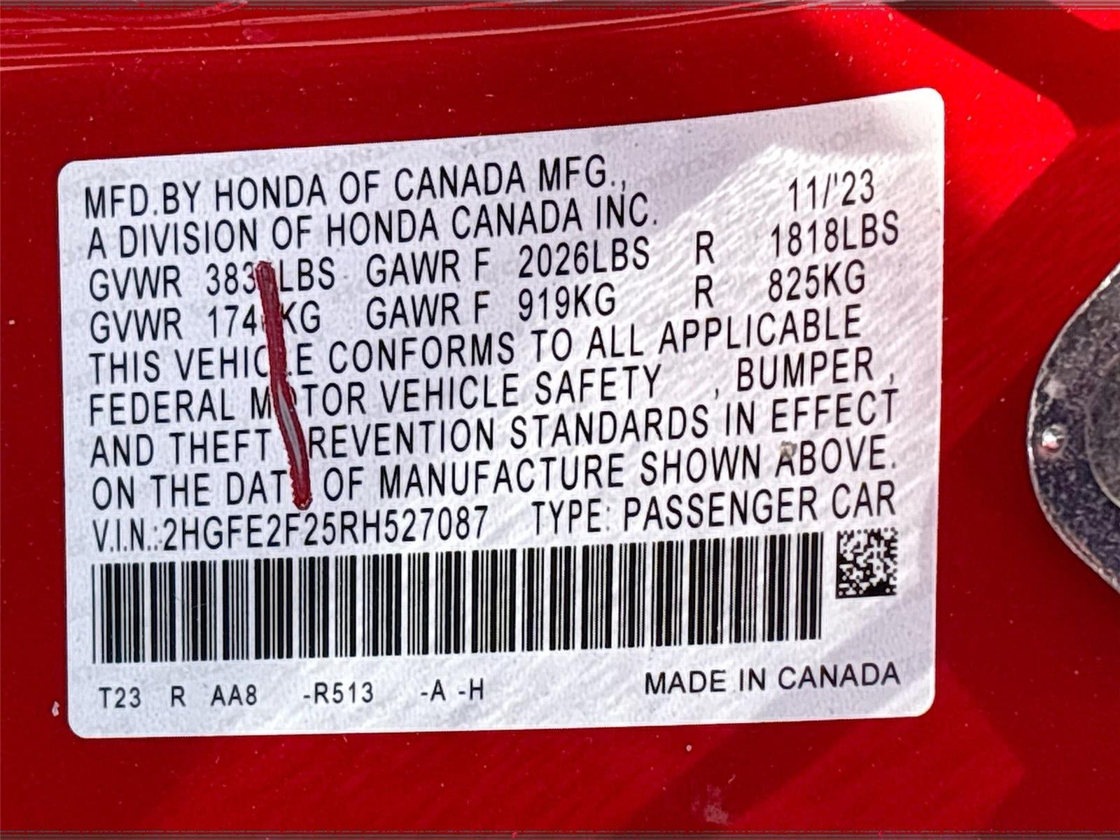 2024 Honda Civic Sedan LX