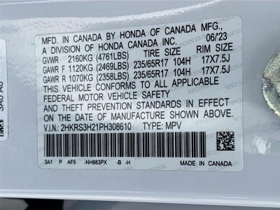 2023 Honda CR-V LX