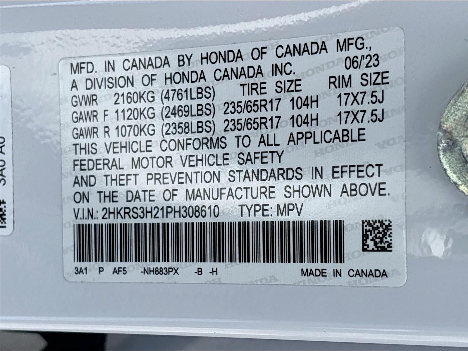 2023 Honda CR-V LX