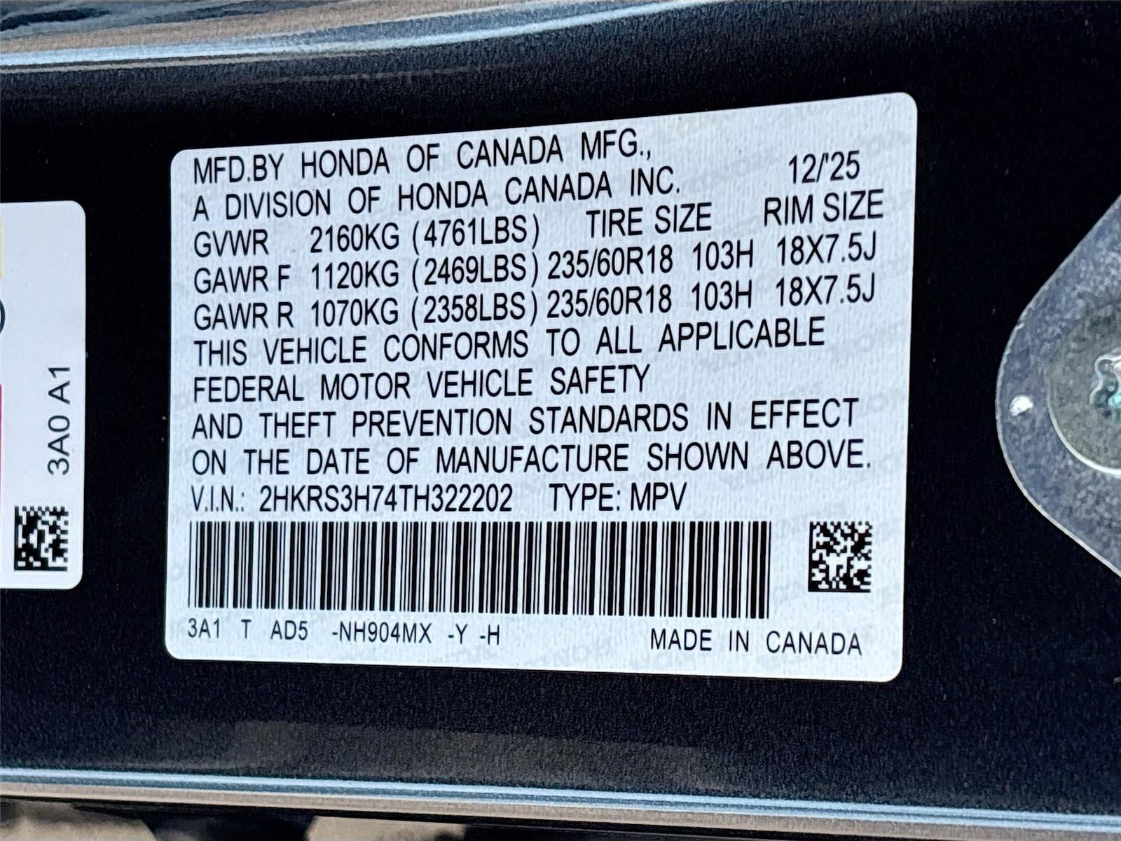 2026 Honda CR-V EX-L