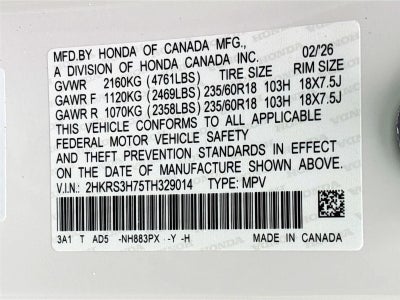 2026 Honda CR-V EX-L