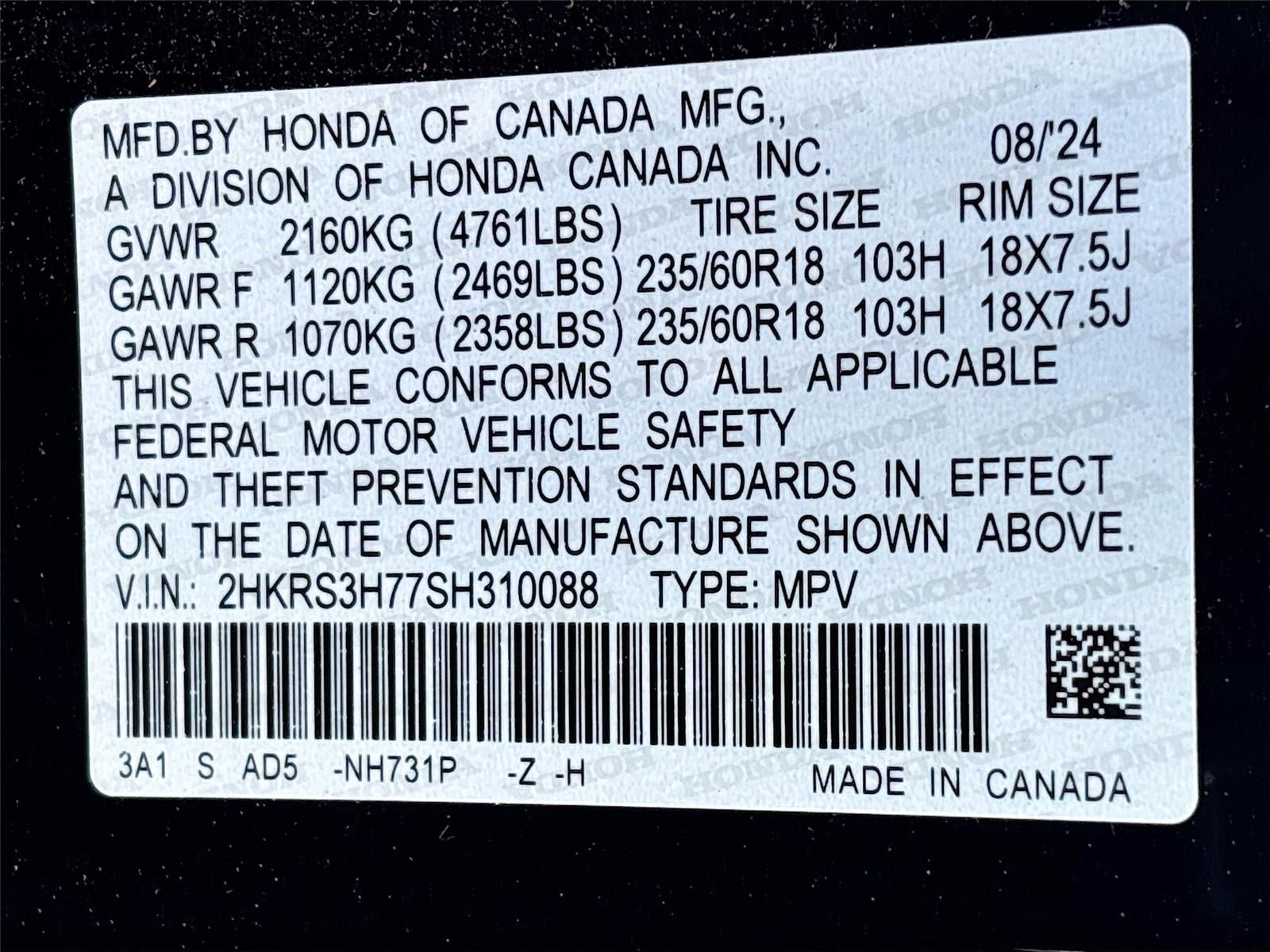 2025 Honda CR-V EX-L