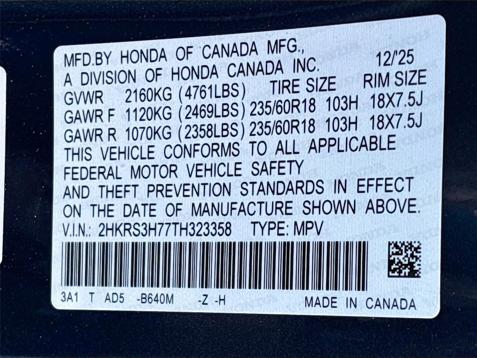 2026 Honda CR-V EX-L