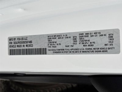 2025 RAM ProMaster Cargo Van Tradesman
