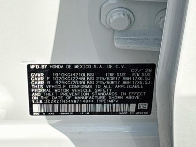 2027 Honda HR-V LX