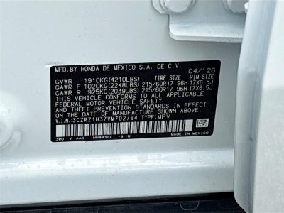 2027 Honda HR-V LX