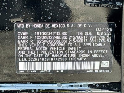 2026 Honda HR-V LX
