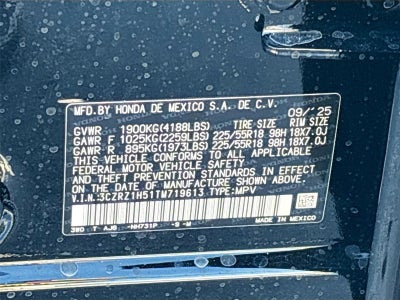 2026 Honda HR-V Sport