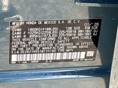 2026 Honda HR-V Sport