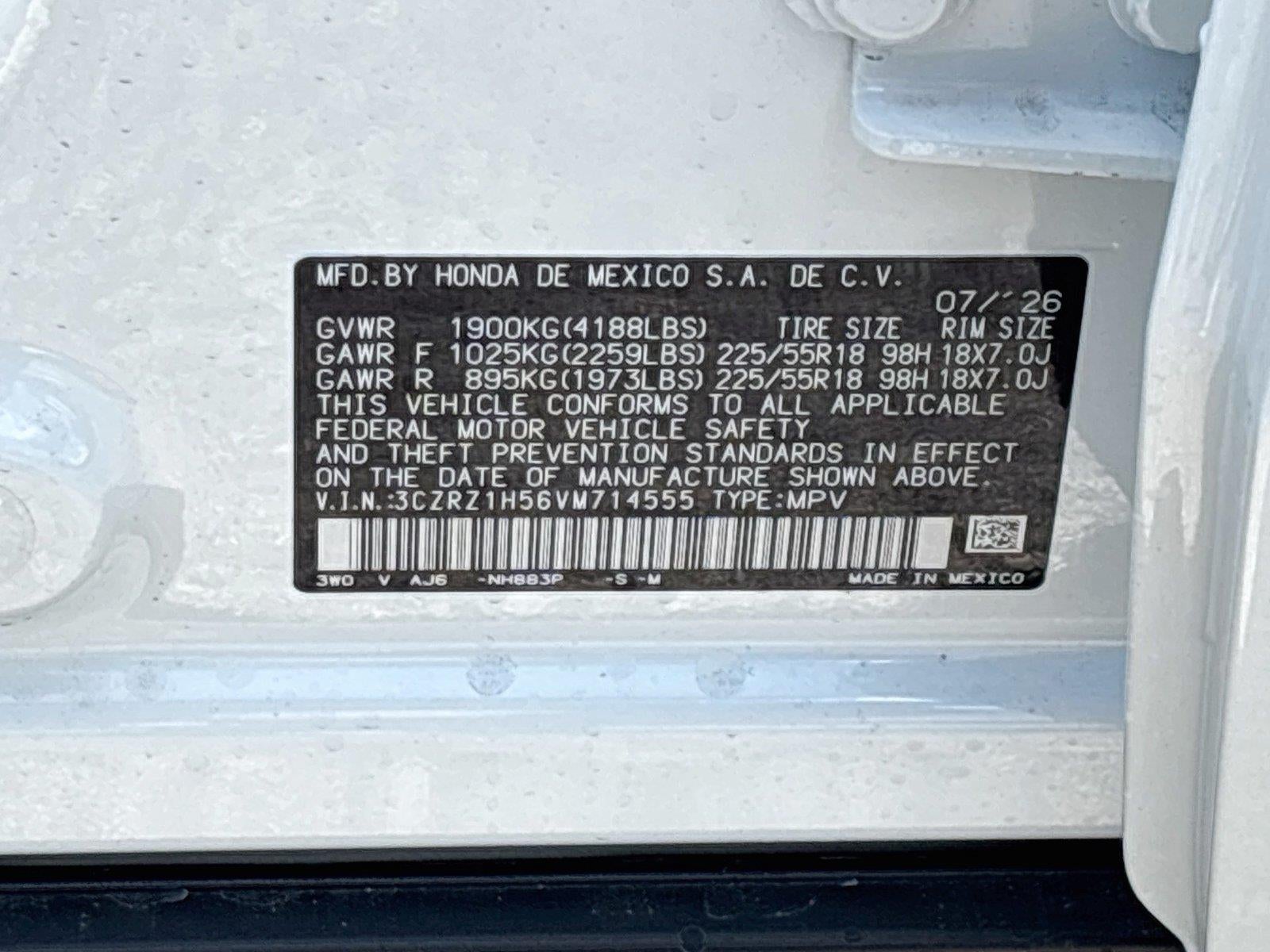 2027 Honda Hr-V Sport