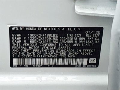 2026 Honda HR-V EX-L