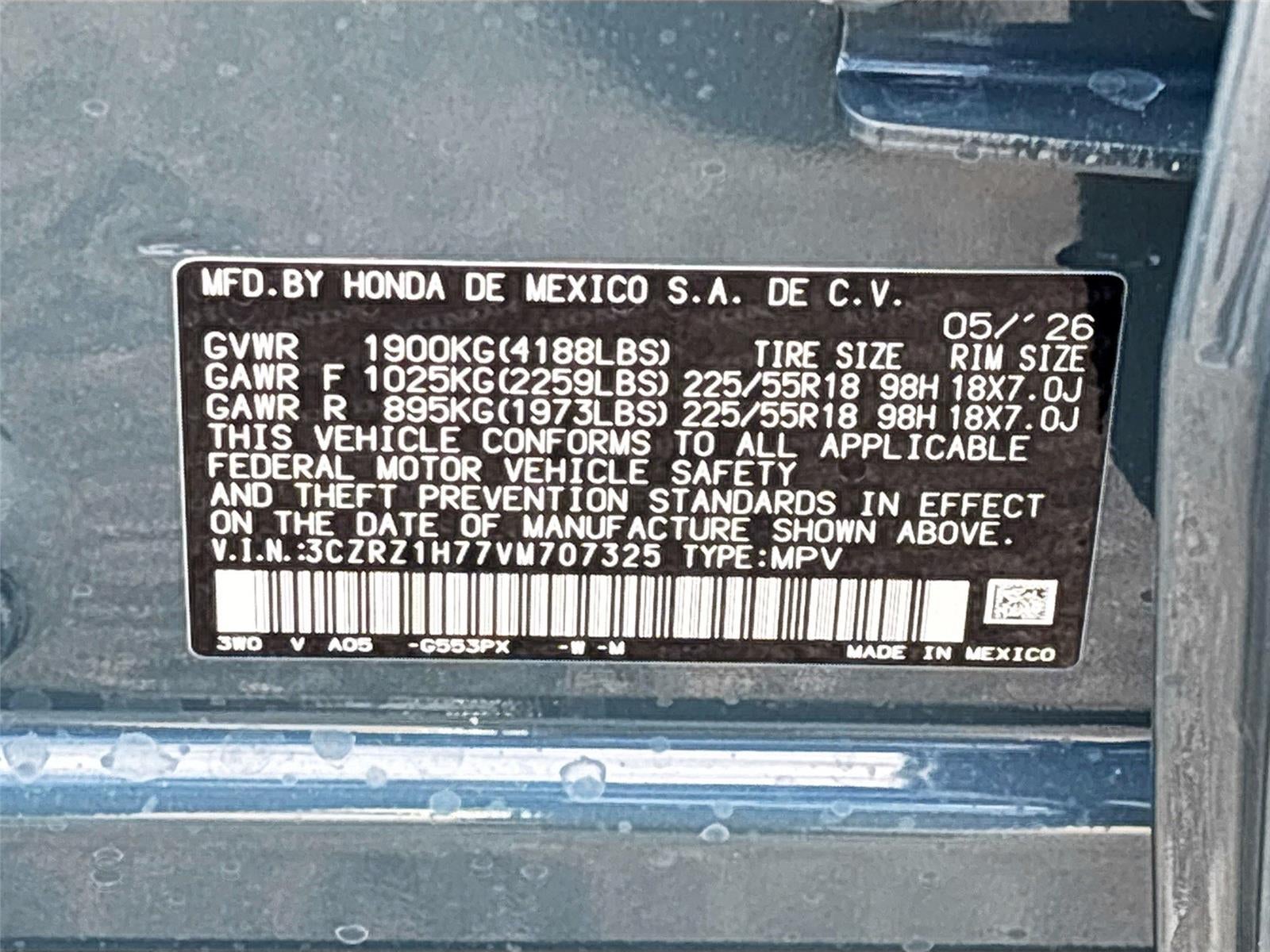 2027 Honda HR-V EX-L