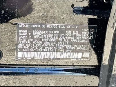 2026 Honda HR-V EX-L