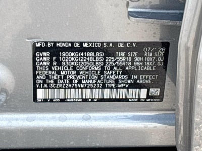 2027 Honda Hr-V EX-L