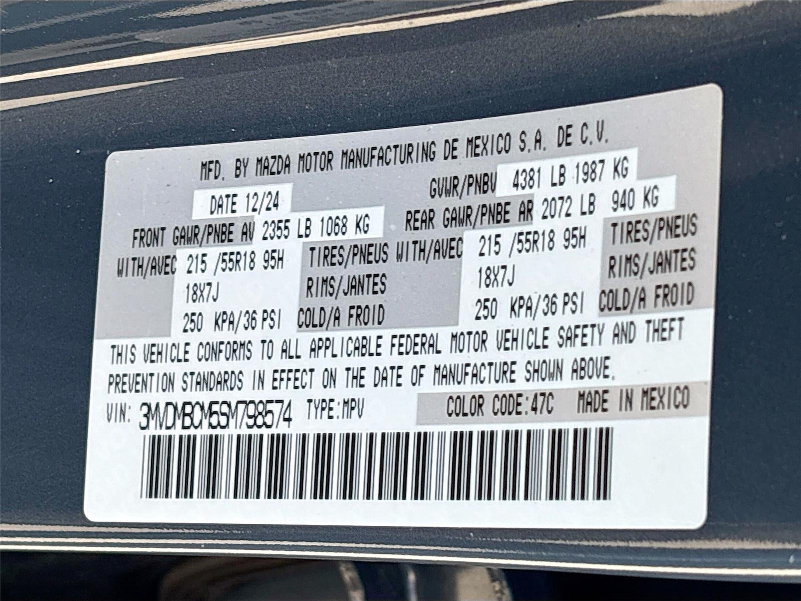 2025 Mazda Mazda CX-30 2.5 S Carbon Edition
