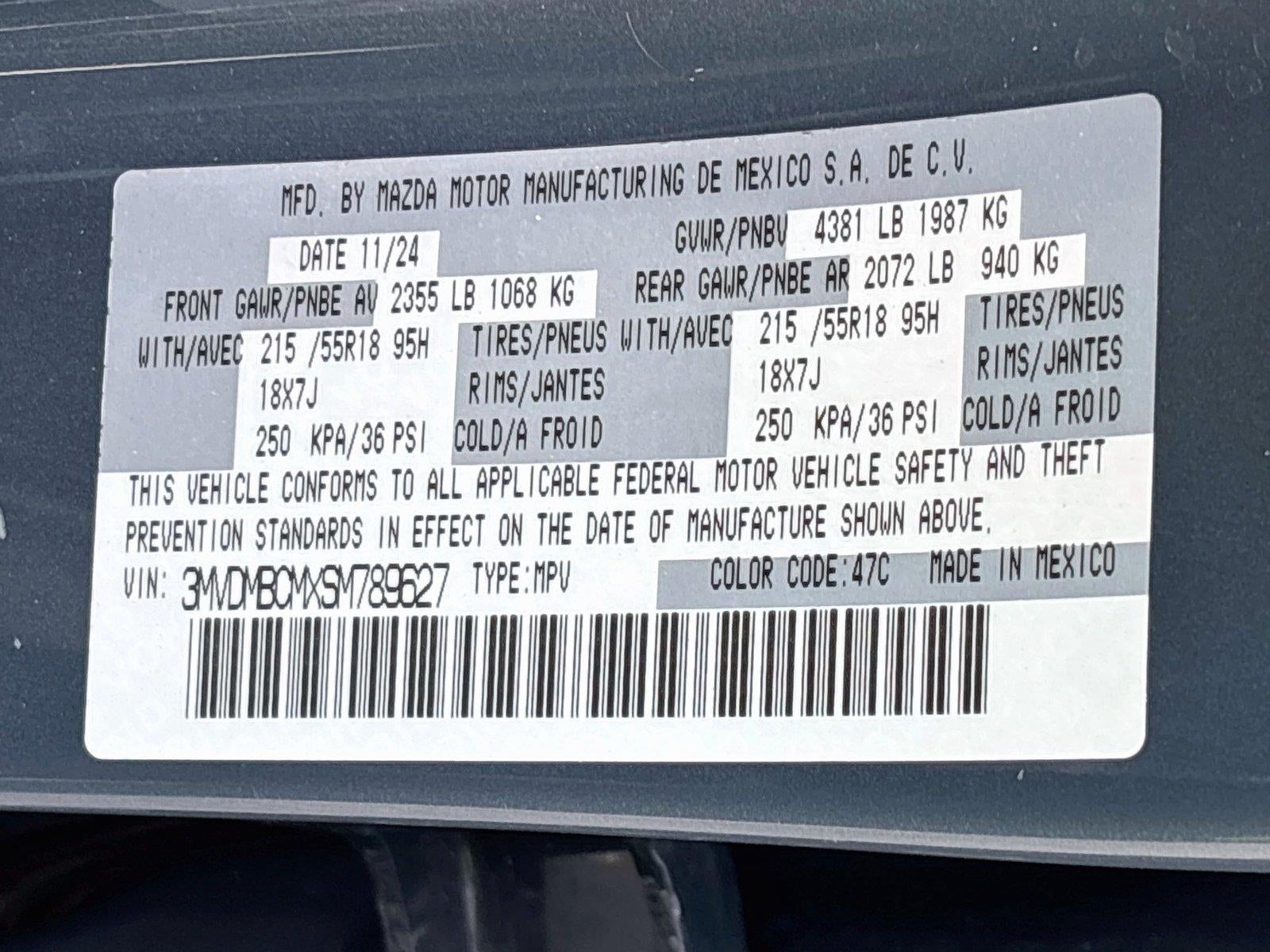 2025 Mazda Mazda Cx-30 2.5 S Carbon Edition
