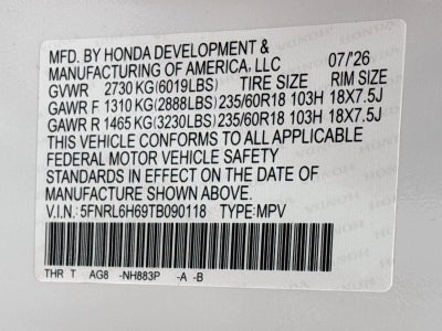 2026 Honda Odyssey EX-L