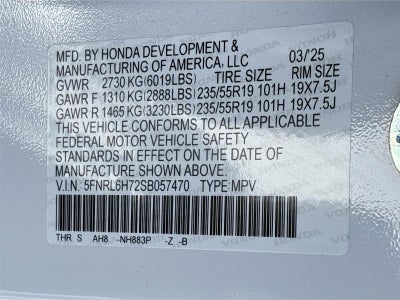 2025 Honda Odyssey Sport-L