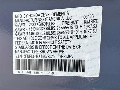 2026 Honda Odyssey Sport-L