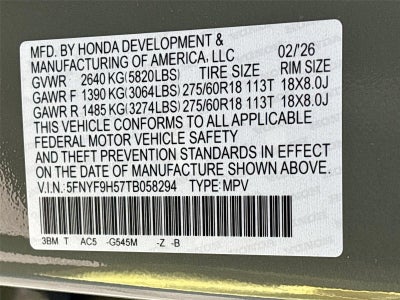 2026 Honda Passport TrailSport