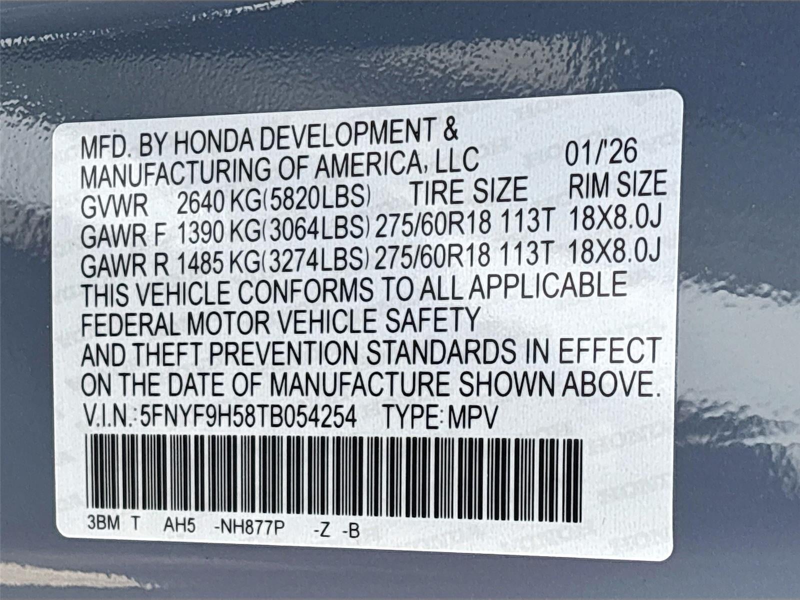 2026 Honda Passport TrailSport Blackout