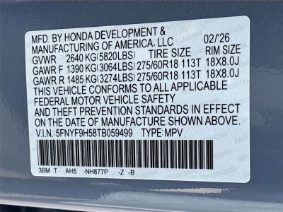 2026 Honda Passport TrailSport Blackout