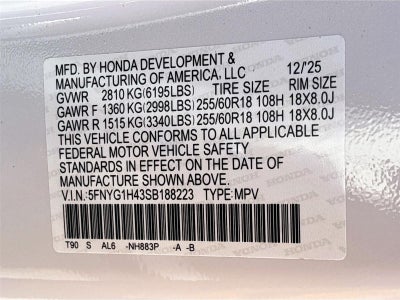 2025 Honda Pilot EX-L