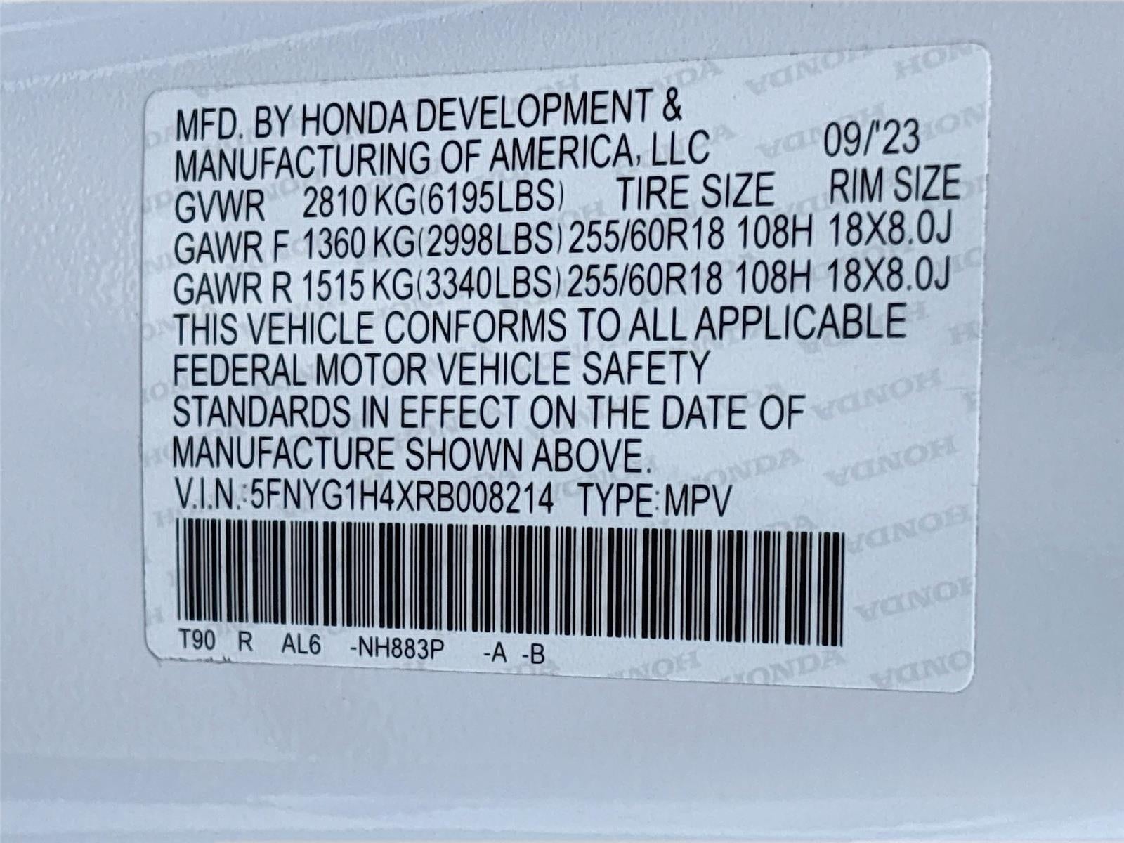 2024 Honda Pilot EX-L