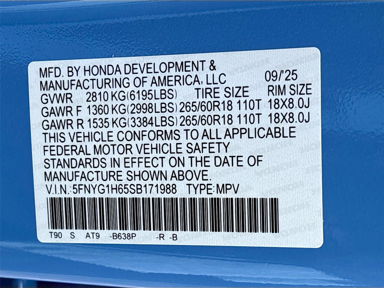 2025 Honda Pilot TrailSport