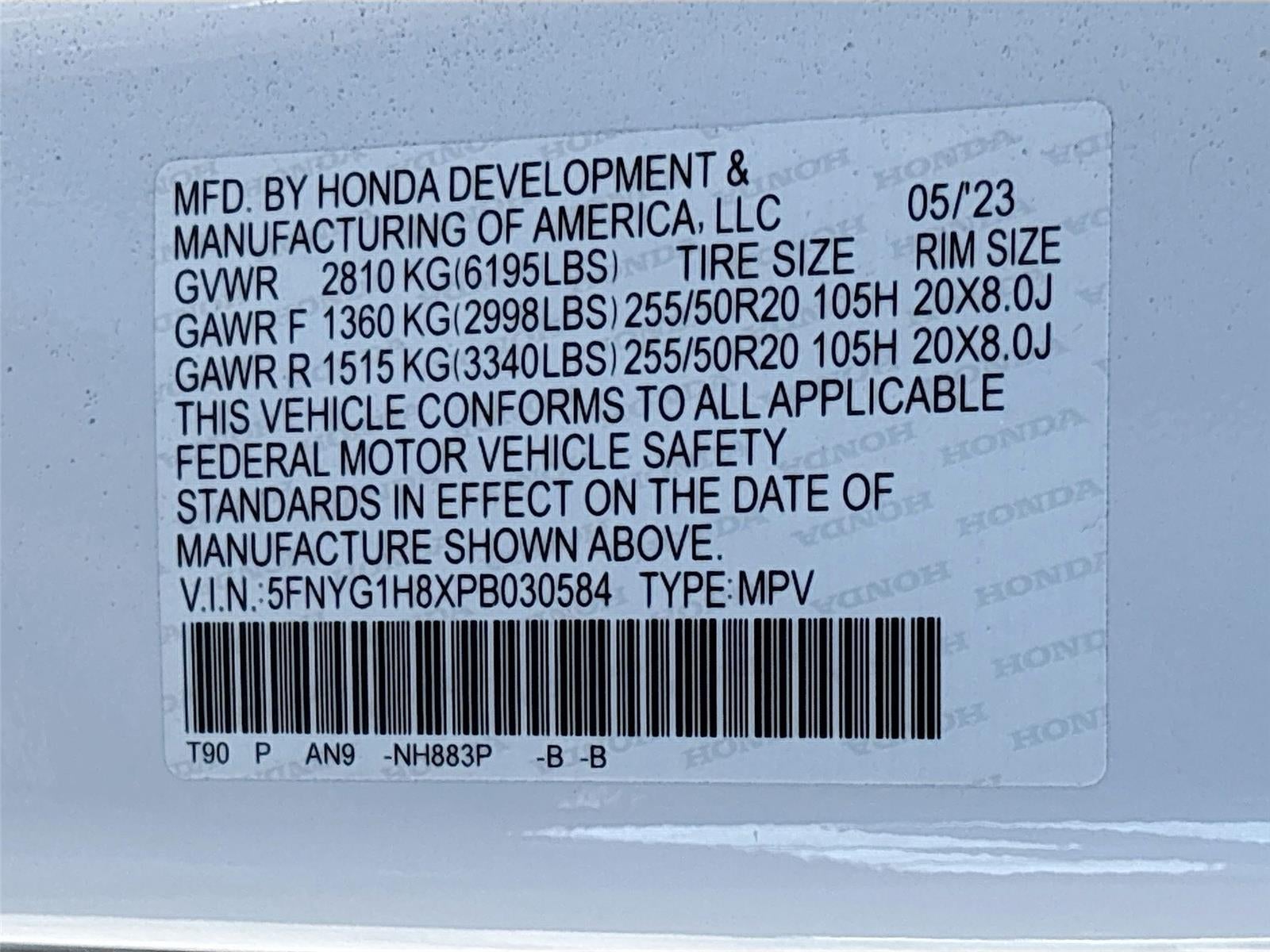 2023 Honda Pilot Elite